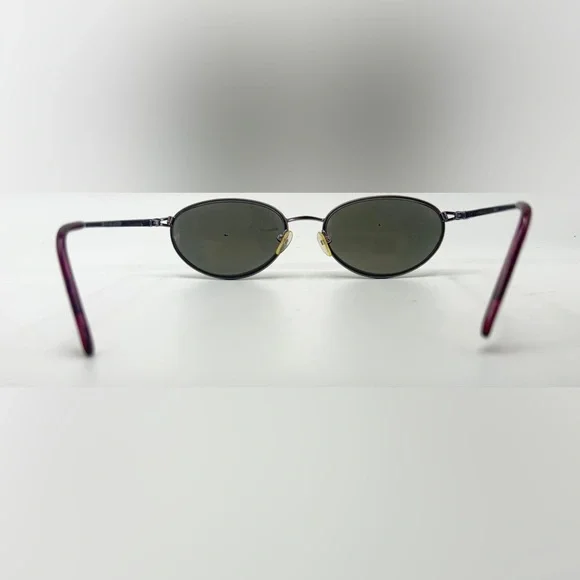 B4411 Purple Oval Sunglasses Frames Only - Picture 6 of 8